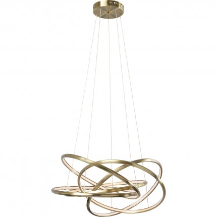 Hanglamp Saturn LED goud Kare Design