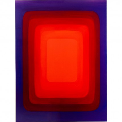 Canvas Picture Tendency red 120x160cm Kare Design