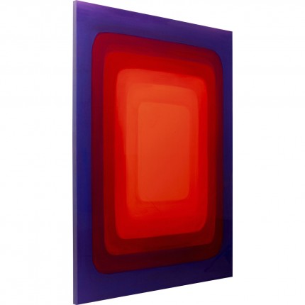 Schilderij Tendency rood 120x160cm Kare Design