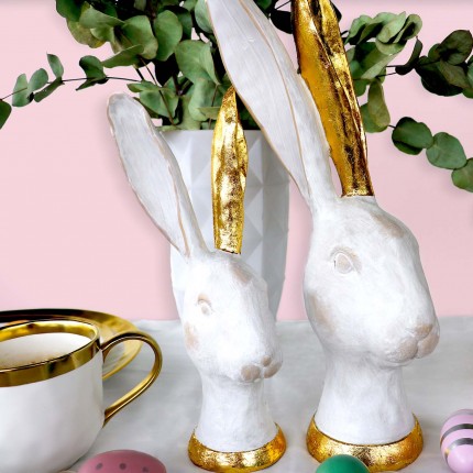 Decoratie Bunny Gouden 30cm Kare Design