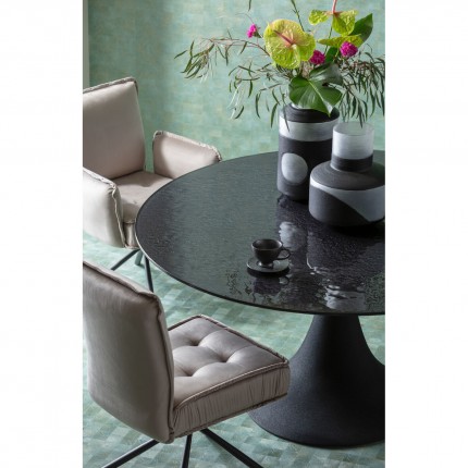 Table Grande Possibilita Bubble Ø150cm black Kare Design