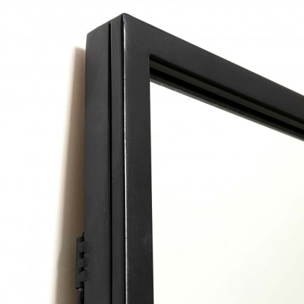 Wall Mirror Finestra black 180x90cm Kare Design