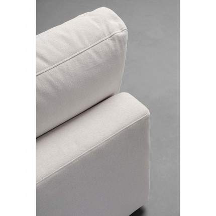 Hoek sofa Palermo links creme Kare Design