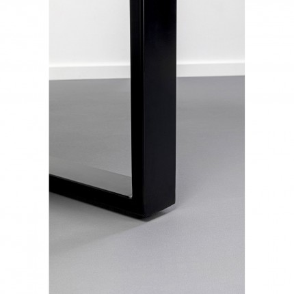 Eettafel Eternity wit en zwart 180x90cm Kare Design