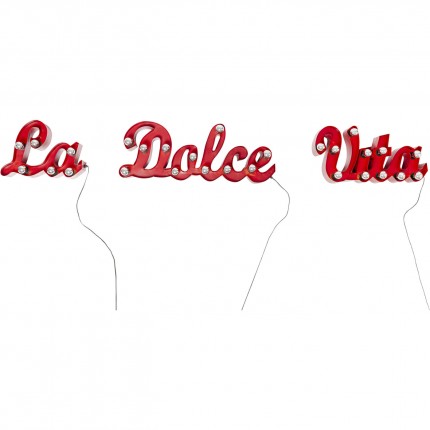 Wall Lamp La Dolce Vita red Kare Design