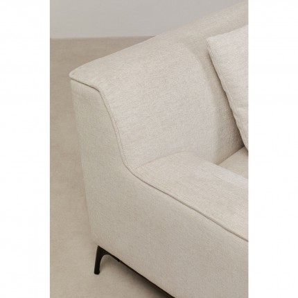 Sofa Nora 3-Zits creme Kare Design