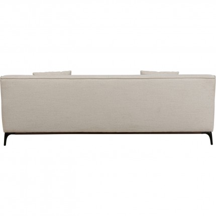 Sofa Nora 3-Zits creme Kare Design