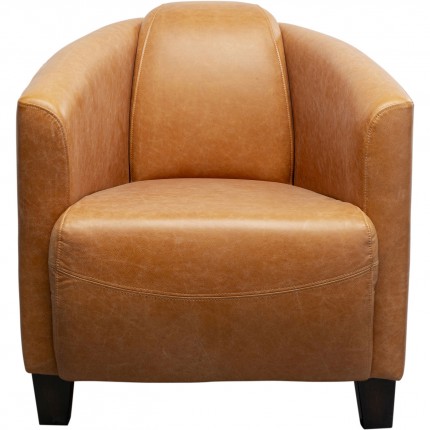 Armchair Cigar Lounge light brown Kare Design