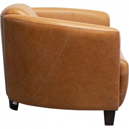 Armchair Cigar Lounge light brown Kare Design