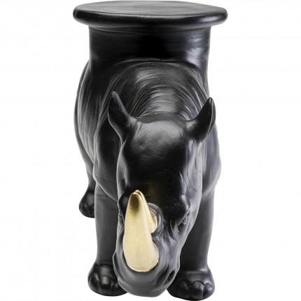 Candle Holder rhino black Kare Design