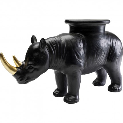 Candle Holder rhino black Kare Design