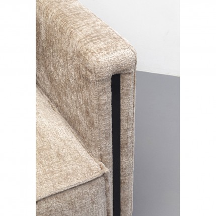 Armchair Victor beige Kare Design