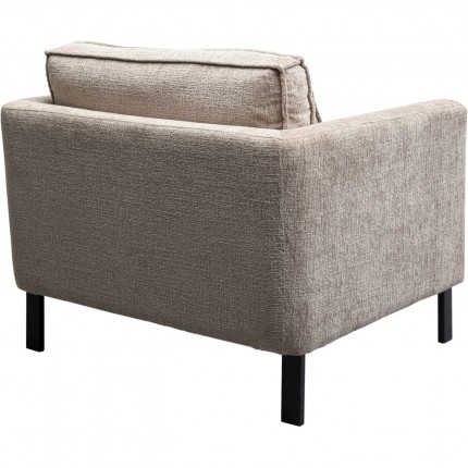 Armchair Victor beige Kare Design