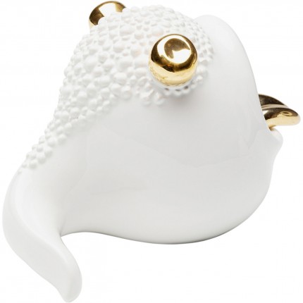 Deco Animal tadpole white and gold Kare Design