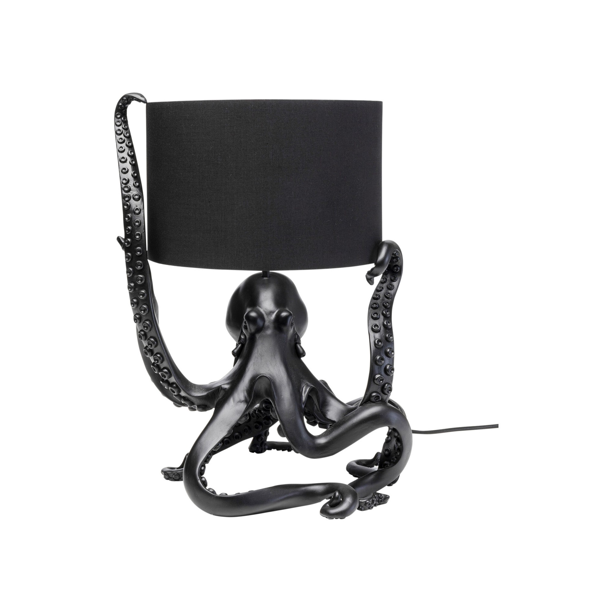 Lampe à poser Octopus noir 47cm