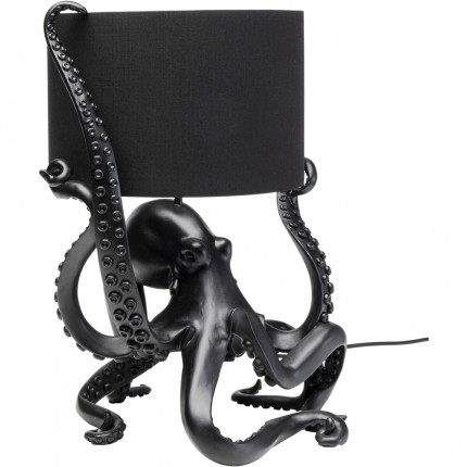 Table Lamp octopus black Kare Design