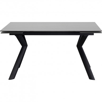 Extension Table Xenia 200x80cm black Kare Design