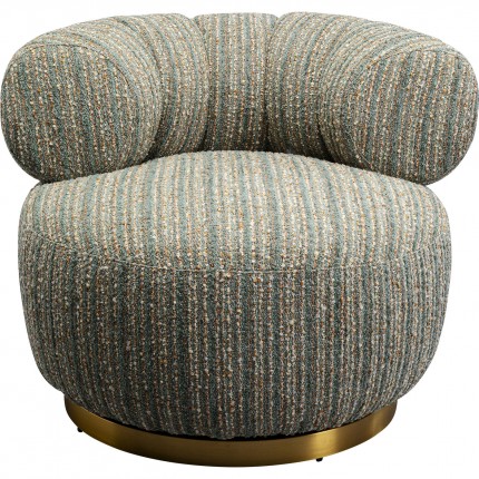 Swivel Armchair Couture green Kare Design