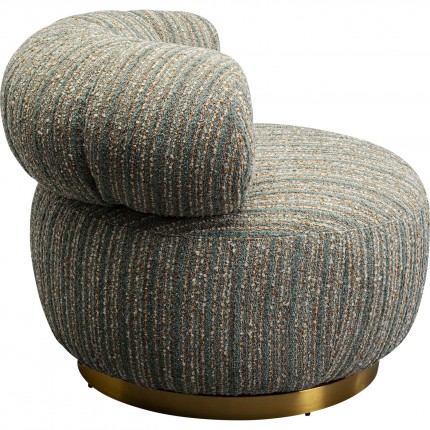 Draaifauteuil Couture groen Kare Design