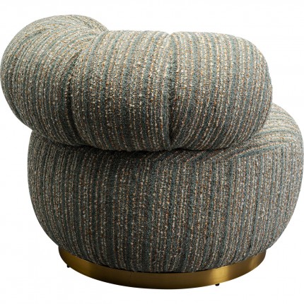 Draaifauteuil Couture groen Kare Design