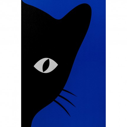 Canvas Picture playful black cats (2/Set) Kare Design