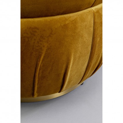 Stool Nube velvet yellow Kare Design