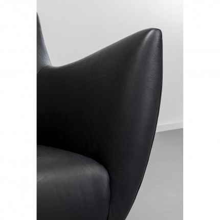 Fauteuil Goldfinger zwart Kare Design