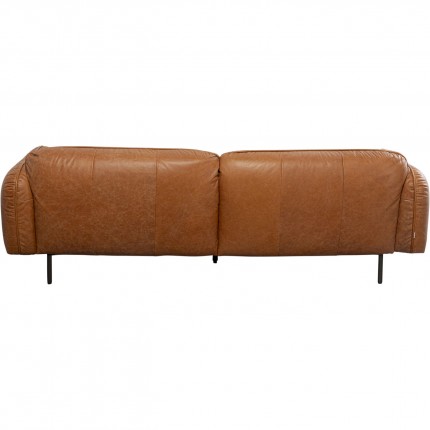 Sofa Calgary 3-Zits lichtbruin Kare Design