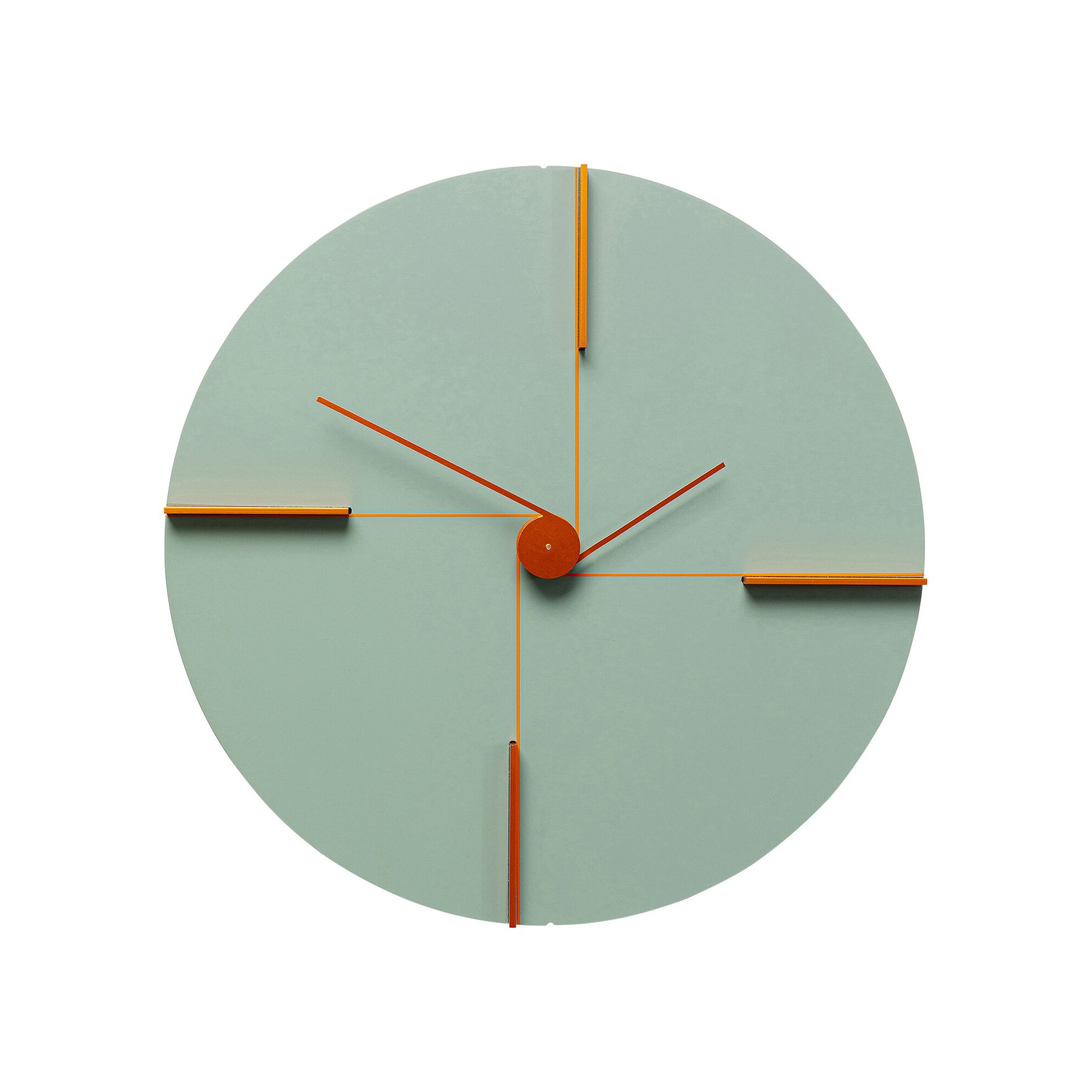 Horloge murale Felice vert Ø30cm