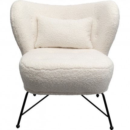 Fauteuil Jacky Teddy wit Kare Design