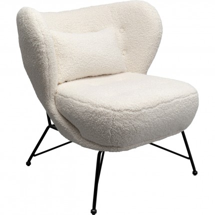 Fauteuil Jacky Teddy wit Kare Design