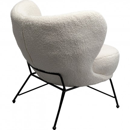 Fauteuil Jacky Teddy wit Kare Design