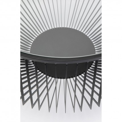 Coffee Table Corinne Ø80cm black Kare Design