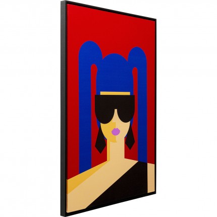 Schilderij Party Girl 60x90cm Kare Design