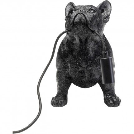 Tafellamp bulldog zwart Kare Design