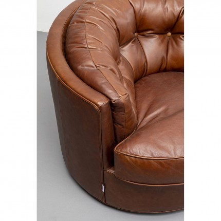 Draaifauteuil Music Hall bruin Kare Design