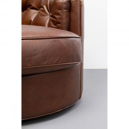 Draaifauteuil Music Hall bruin Kare Design