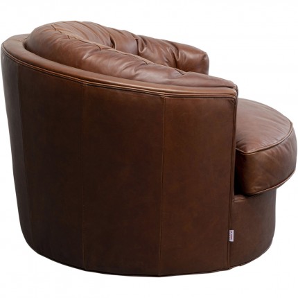 Draaifauteuil Music Hall bruin Kare Design