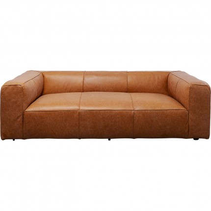 Sofa Cubetto 3-Seater light brown Kare Design