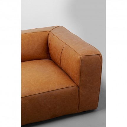 Sofa Cubetto 3-Zits lichtbruin Kare Design