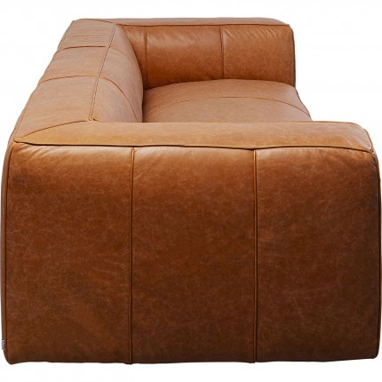 Sofa Cubetto 3-Zits lichtbruin Kare Design