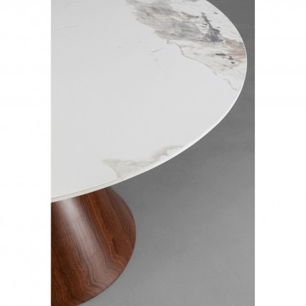 Eettafel Cono Ø120cm keramiek Kare Design