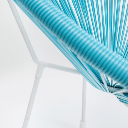 Outdoor Armchair Acapulco Blue Kare Design