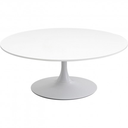 Salontafel Schickeria wit Ø110cm Kare Design