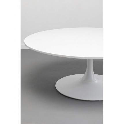 Salontafel Schickeria wit Ø110cm Kare Design