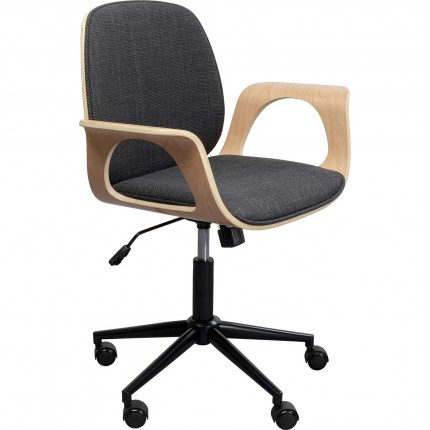 Swivel Office Chair Patron poplar Kare Design