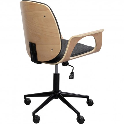 Swivel Office Chair Patron poplar Kare Design