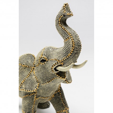 Deco elephant pearls 24cm Kare Design