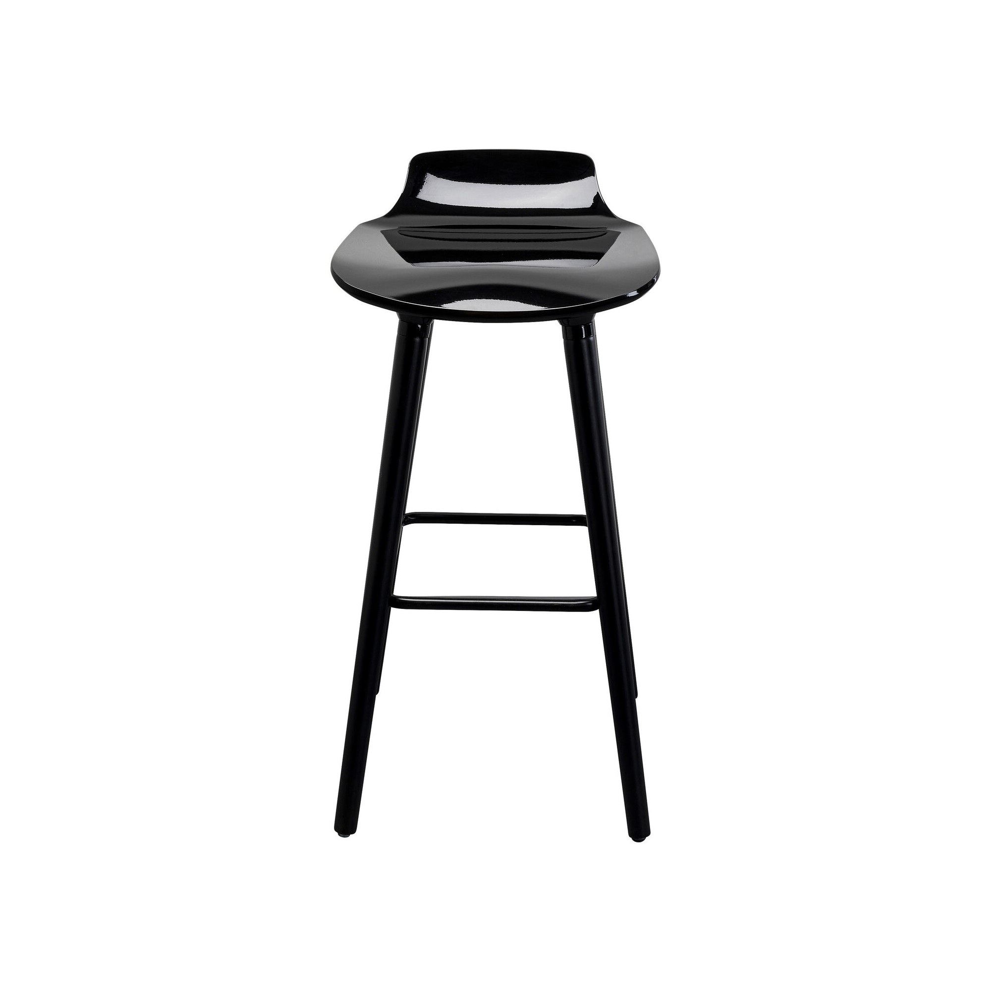 Tabouret de bar York noir 75cm