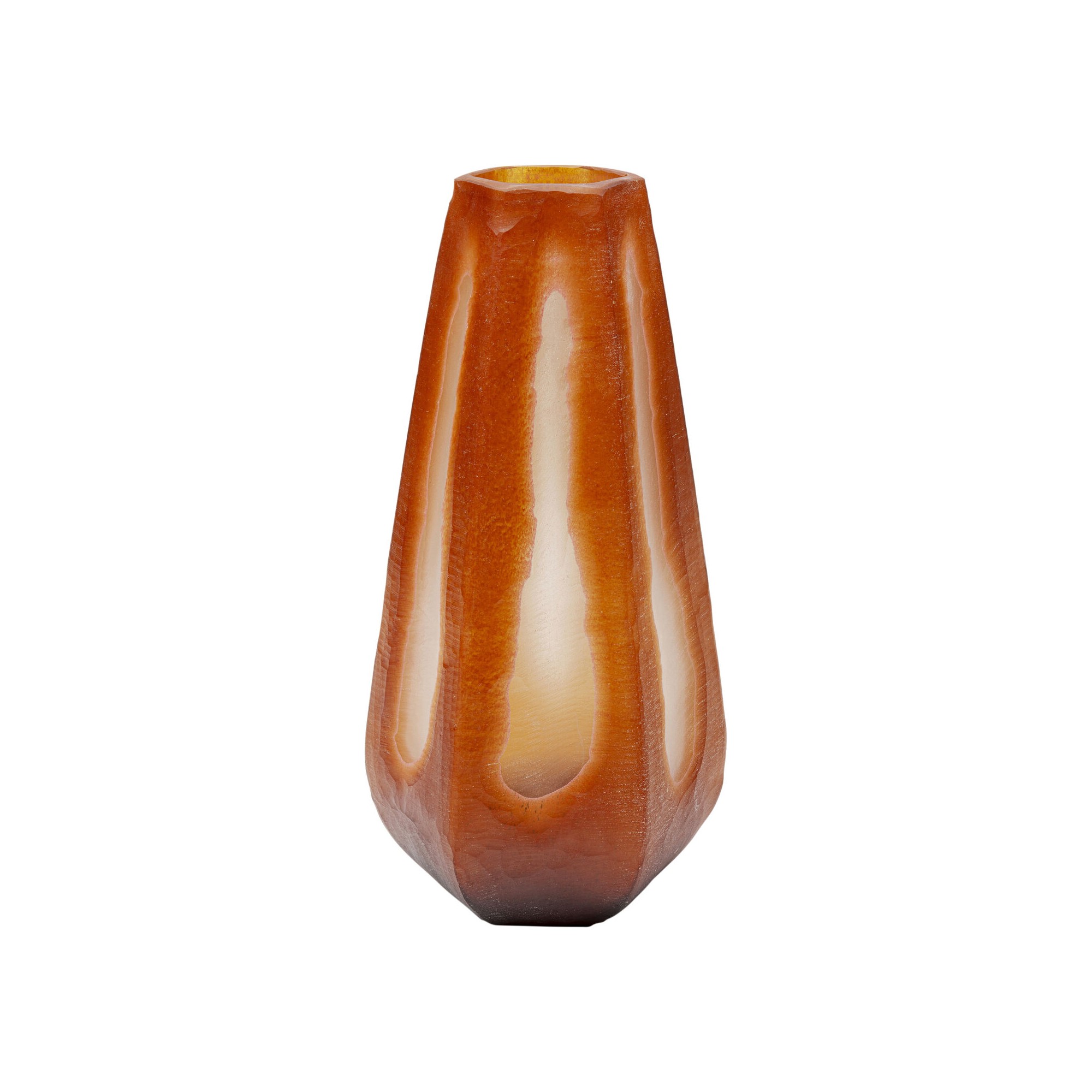 Vase Galicia rouge 36cm